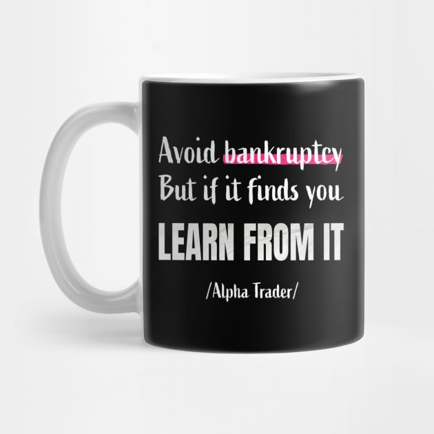 Risk Management Wisdom Quote: Smart Investor Saying by AlphaTrader.store